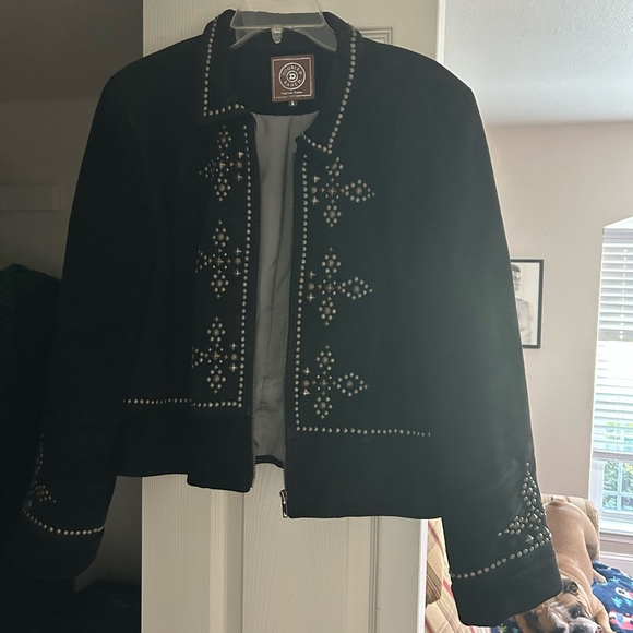 Double D Ranch Jackets & Blazers - Double D Ranch Black Studded Blazer
